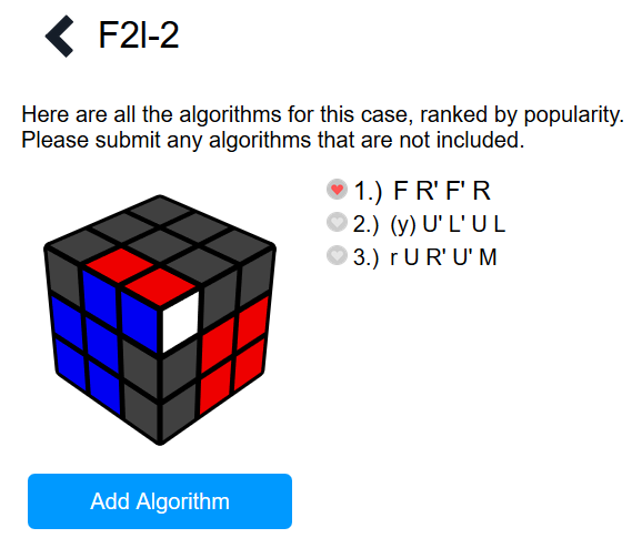 image of favorite algorithm selection